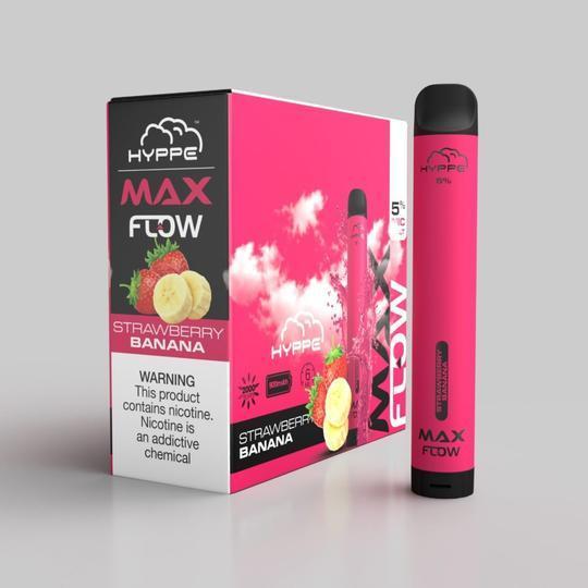 Puff Bar 2000 - Hyppe Max Flow Strawberry Banana